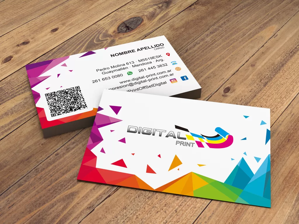 tarjeta personal Tarjetas personales para profesionales con impresión láser