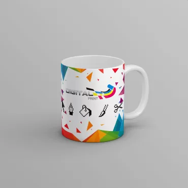 taza cerámica Taza sublimada con logo de empresa para merchandising en Mendoza